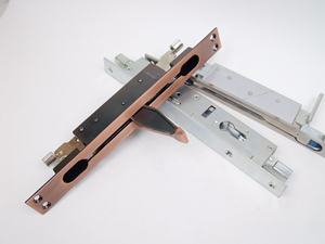 Loquet de porte en acier à levier de qualité allemande SUS 304, loquet encastré <span class=keywords><strong>Ferco</strong></span> Astragal pour serrure à mortaise 854-15722 avec connexion M8 - Product Image 4