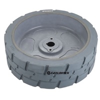 Pneus de roue 15X5 406X125 pour chargeur à ciseaux accessoires tout-terrain haulotte