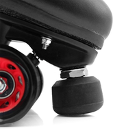 Frein de bout de patin à roulettes en caoutchouc réglable, résistant, personnalisable avec logo, pour usage extérieur, pour patins à roulettes quad