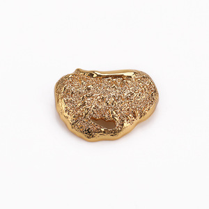 Thiết Kế Mới Kích Thước Lớn 45Mm May Vàng Không Thường Xuyên Kim Loại Nút Kẽm Hợp Kim Chất Lượng Cao Nghệ Thuật Kim Loại Nút Cho Hàng May Mặc - Product Image 2