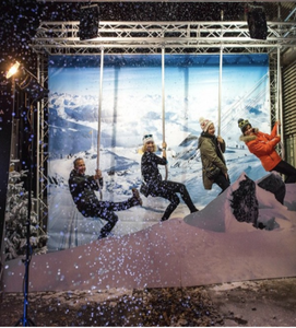 Neve Artificiale Biodegradabile per Effetti Speciali, Neve in Carta di Cellulosa per Esposizioni - Product Image 6