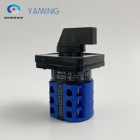 Interrupteur rotatif combiné de changement de position universel YMW26-20/3 20A 5 positions 660V trois pôles LW26-20
