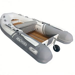 Bateau semi-rigide (RIB) 290 cm en Hypalon Achilles pour 4 personnes, sans cabine, pour <span class=keywords><strong>camping</strong></span>, sauvetage, Reachsea OEM ODM avec grandes roues - Product Image 5