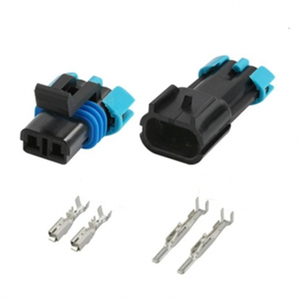 Konektor Pompa Bahan Bakar, Kipas, Alternator, Starter Seri 2 Pin 280 Mercury Outboard - Konektor Kustom CNCH, Kabel Harness - Product Image 2