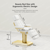 Table de Traitement Esthétique Large et Confortable en Cuir PU pour Salon de Beauté, Spa, Massage et Soins du Visage – Vente en Gros
