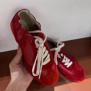 2025 New Korean Style Casual Comfort <b>Elastic</b> Band Flat <b>Lace</b>-Up Casual Shoes For Women Sneakers - Product Image 1