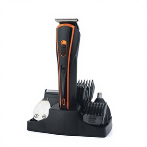 5 in 1 Rechargeable Men's Hair Clippers Body Hair <b>Trimmer</b> Home Haircut Grooming Set <b>Mustache</b> Body Face Beard <b>Trimmer</b> - Product Image 1
