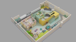 Parque Infantil Interior Popular, Parque Infantil Interior Comercial Personalizado con Temática Espacial, Equipo de Juego Infantil Interior en Venta - Product Image 5
