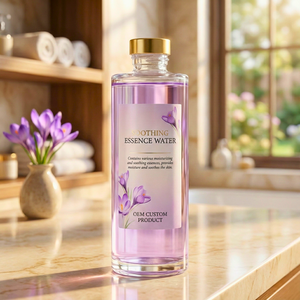 Tonique facial hydratant apaisant à l'eau d'essence liquide personnalisé OEM pour tous les types de peau avec hydratation apaisante - Product Image 2