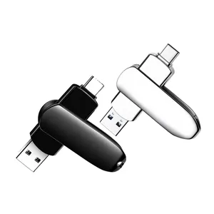 Chiavetta usb di tipo usb c con chiavetta USB personalizzata di design di marca
