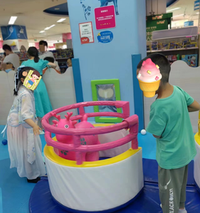 Aire de jeux intérieure électrique automatique colorée personnalisée en forme de cocotier, aire de jeux souple, location d'événements, location de jeux souple - Product Image 3