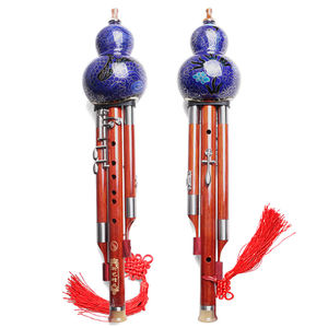 <span class=keywords><strong>Flauta</strong></span> <span class=keywords><strong>Hulusi</strong></span>, Instrumento Tradicional Chino, <span class=keywords><strong>Flauta</strong></span> de Calabaza, Material de Resina, Clave de Sol - Product Image 2