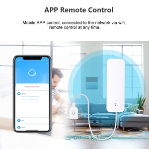 Tuya, alarma inteligente de fugas de agua, wifi, casa, desbordamiento, detector de nivel de inmersión de agua, alarma de sensor de agua - Product Image 2