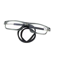 Retour gratuit 2021 qualité lunettes de lecture personnalité magnétique pliant lunettes de lecture souple Silicone réglable lunettes