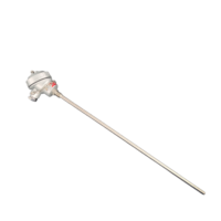 PT100 RTD Temperature Sensor Probe 0-400℃ a Class Accuracy M12x1.25 Thread IP65 Waterproof for Industrial Pipeline Oven Control