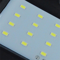 Applique murale solaire imperméable à 20, 25, 30 ou 40 LED, lumière de sécurité, éclairage d'extérieur, lumière extra brillante, luminaire d'extérieur, idéal pour un jardin, une cour ou un Garage