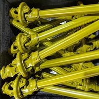 Arbre de transmission PTO avec joint à angle large et joint homocinétique 540 tr/min pour presse à balles ronde, composants d'équipement agricole