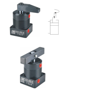 Morsetto Pneumatico a Doppia Azione in Lega di Alluminio HCAS-25SL-90 per Fissaggio Pezzi - Cilindro di Bloccaggio Cinese all'Ingrosso - Product Image 1