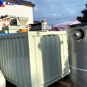 Centrale à béton mobile robuste avec dosage efficace des agrégats et dosage automatique eau/ciment - Product Image 1