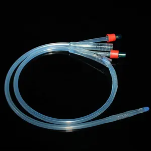 OEM Custom Disposable Medical 2 Way Adult Silicon Foley Catheter