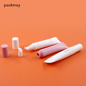 Tubo de brillo labial personalizado de 19 mm de diámetro, 5-20 ml, con punta angulada, tubo vacío para crema de ojos y esencia. - Product Image 5