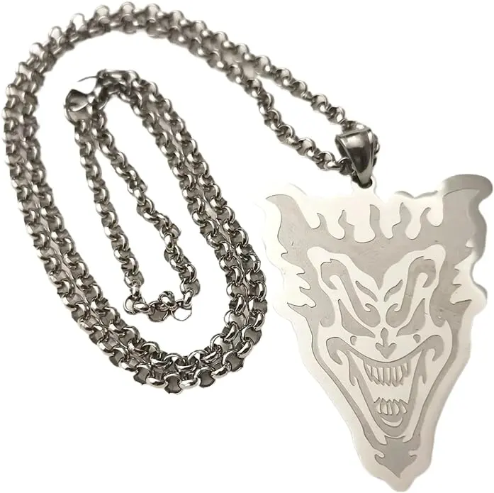 Hoge Kwaliteit Modieuze Roestvrijstalen Metalen Onregelmatige Overdreven Hiphop Hanger Ketting