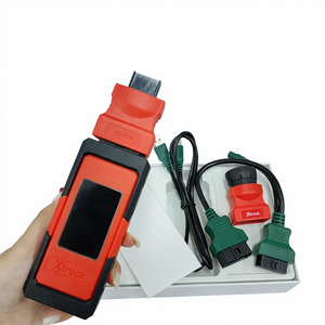 Mehrsprachiges Schwerlast-LKW-Diagnosegerät für Datenverbindung, Datenabfrage, Flashen von Fehlercodes X003 <span class=keywords><strong>Plus</strong></span> 12V Rot für - Product Image 1