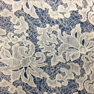 3D đầy đủ chiều rộng thêu ren vải Vải lụa tơ tằm thêu vải tan trong nước - Product Image 6