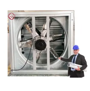 Doğrudan tahrikli çekiç Fan 50in 1380 eksenel akış endüstriyel Fan kanatlı sera fabrika havalandırma soğutma fanı Shandong