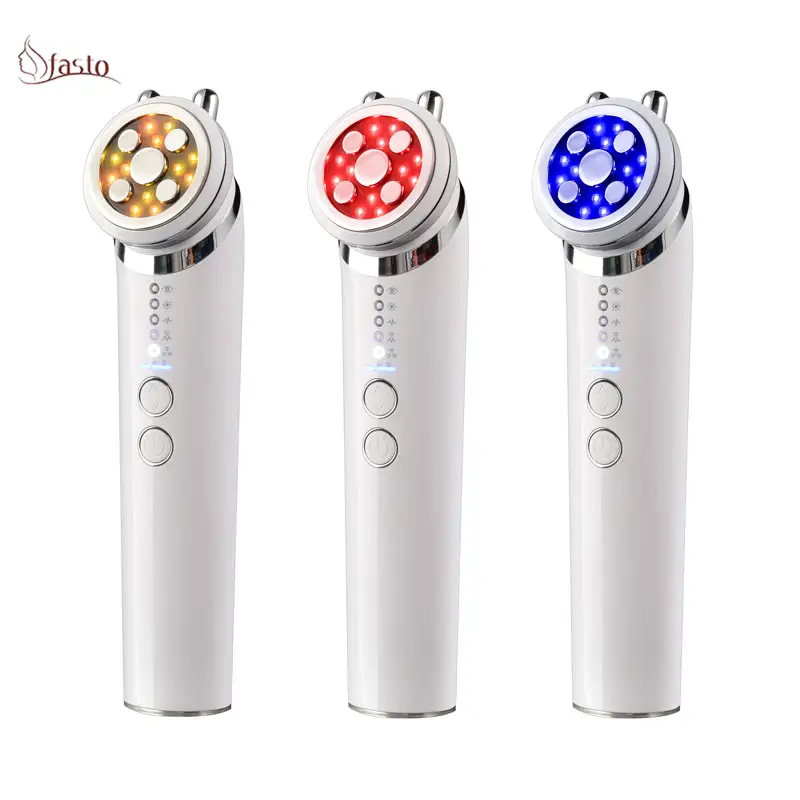 Personal Skin Care Device RF And EMS Beauty Instrument Red Light Therapy Anti-aging Skin Rejuvenation Electric Face Massager