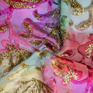 Tela de Terciopelo Jacquard SENSE, Transpirable, Estilo Liso para Vestidos de Niña, <span class=keywords><strong>JN</strong></span> 10000M 54 - Product Image 4