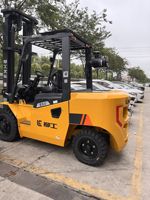 Chariot élévateur LIUGONG CPCD50-E E50, chariot élévateur robuste, chariot élévateur diesel neuf, 5T, 4 roues motrices, solution de manutention industrielle à trois niveaux