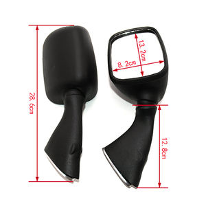 मोटर बाइक रियर व्यू मिरर ब्लैक सुज़ुकी याबुसावा 1300 2011- 2016/सुज़ुकी gsxr 600 <span class=keywords><strong>750</strong></span> 1000 01-02 यबूसा GSX1300R97-11 - Product Image 4