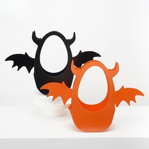 Boîtes pliables à main pour Halloween, petits monstres et petits démons, boîtes créatives pour arrangements floraux, emballage cadeau avec poignée - Product Image 6