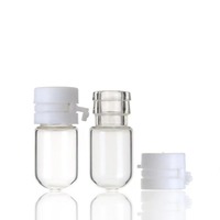 Flacon en verre vide pour échantillon de parfum et huile essentielle cosmétique, personnalisable, couleur givrée, 1,5 ml, 2 ml, 3 ml, 5 ml, vente en gros