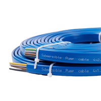 Kupferleiter PVC-isoliertes Flachparallel-Kabel für Tauchpumpen, Wasserbrunnen und Bohrlochpumpen