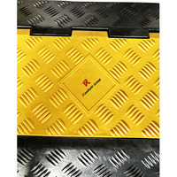 Protecteur de câble amovible à 5 canaux, protection de passage de câble, protection pour handicapés, rampe de protection de câble, bosses