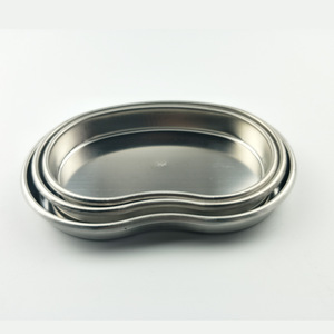 Plateau de désinfection en acier inoxydable Oliver 304, grand, moyen, petit, courbé, pour usage médical - Product Image 1