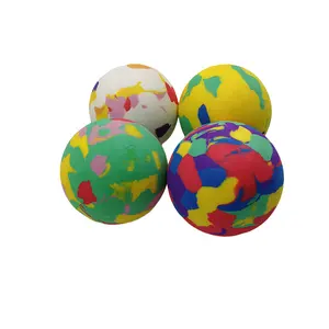 Hot sell eco-friendly high elastic mixed color eva foam ball for air cannon gun