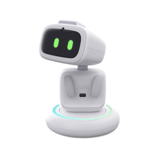 Robot de Metal Portátil con IA, Activación por Voz, Expresiones <span class=keywords><strong>GIF</strong></span>, Compañero Interactivo, Correa Desmontable, Estación de Carga - Product Image 5