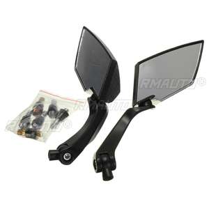 Espejos Retrovisores Universales para Motocicleta de 8mm y 10mm, Espejos Retrovisores para Scooter y Bicicleta Eléctrica, 2 Piezas/Par, Espejos Convexos Laterales Traseros para Vehículos Eléctricos - Product Image 3