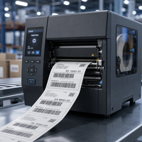 Étiquettes thermiques adhésives 100*150MM pour la logistique, les bons de livraison express, avec papier glassine jaune/blanc