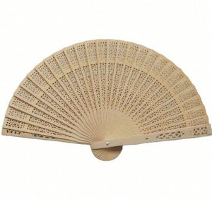 Bamboo Hand Wooden Style With Tassel <b>Handheld</b> <b>Fans</b> of High Quality Painted Hollow-Out Design - Product Image 3