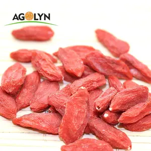 Сертифицированные Натуральные сушеные фрукты AGOLYN Ningxia, красная ягода Годжи