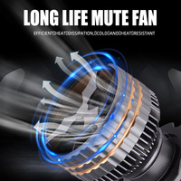 Nouveauté : Système d'éclairage automobile haute puissance P19 400W 50000lm, ampoules de phares de voiture H4 H7 LED