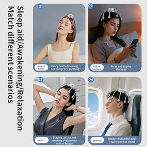 Venta al por mayor de masajeador de cuero cabelludo ABS + silicona, masajeador de cabeza de pulpo eléctrico inteligente con adaptación multifuncional - Product Image 4