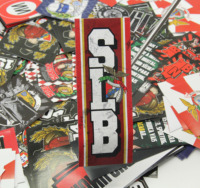 Autocollant adhésif personnalisé coquille d'oeuf graffiti coloré destructible en vinyle pour l'artisanat finition de surface estampée