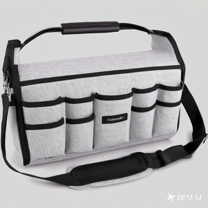 Sac à outils de jardin en cuir, ciseaux de taille, sac bandoulière, ciseaux de jardin, sac bandoulière pour le jardinage, échantillon gratuit - Product Image 1