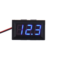 Green 2 Wire 0.56" AC 30V-500V LED Digital Voltmeter Voltage Meter Monitor Tester for 110V 220V 380V Electronics Tester Tools