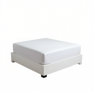 Sábana Ajustable 100% Algodón Blanca Alemana para Cama Individual 100x200 cm - Product Image 3